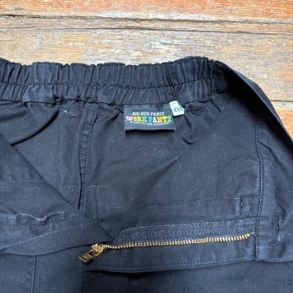 Big Bud Press Work Pants, XXS, Black - Picture 7 of 8